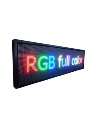 ΚΥΛΙΟΜΕΝΗ ΠΙΝΑΚΙΔΑ LED RGB ΜΕ WI-FI 100*40cm GGP3617