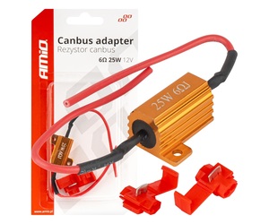 Amio - CANBUS Αντίσταση 6Ω 25W για LED Λάμπες – Anti Error - 1 τεμ. (04092/AM)