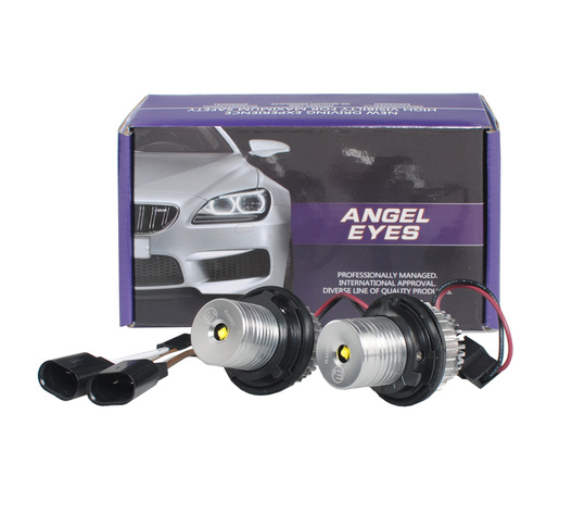 ΛΑΜΠΑΚΙΑ ΓΙΑ ANGEL BMW 12V 2x10W CREE ΛΕΥΚΟ ΦΩΣ E39/E53/E65/E66/E60/E63/E64/E87  2ΤΕΜ. M-TECH