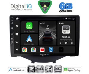 DIGITAL IQ BXF 17715_CPAA CLIMA-A/C (9inc) MULTIMEDIA TABLET for CITROEN C1-PEUGEOT 108-TOYOTA AYGO mod. 2014-2022