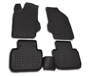 ΠΑΤΑΚΙΑ ΣΕ ΣΚΑΦΗ TPE ΛΑΣΤΙΧΟ ΓΙΑ ALFA ROMEO 147 12/2000-2008  ΣΕ ΜΑΥΡΟ ΧΡΩΜΑ NOVLINE - 4 ΤΕΜ.