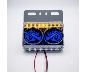 ΠΛΕΥΡΙΚΑ ΦΩΤΑ DEVIL EYE 4TMX   42V  W19514B