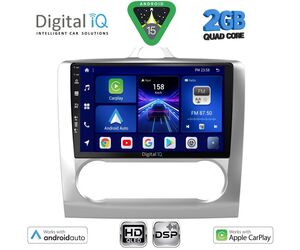 DIGITAL IQ BXC 3156SL_CPAA CLIMA (9inc) MULTIMEDIA TABLET for FORD FOCUS mod. 2005-2012 (SILVER)