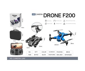 ΑΝΑΔΙΠΛΟΥΜΕΝΟ DRONE ΜΕ ΔΙΠΛΗ ΚΑΜΕΡΑ XF-F200