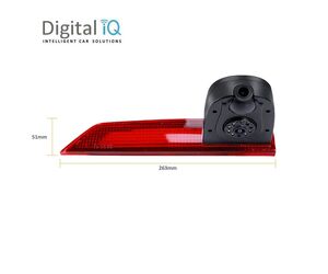 DIGITAL IQ CAMERA SL 819S DUAL (AHD) BRAKE LIGHT DUAL CAMERA FORD TRANSIT CUSTOM mod. 2016-2025