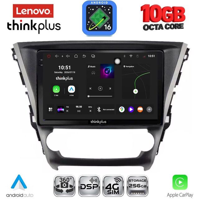 LENOVO LTM 11706_CPA (10inc) MULTIMEDIA TABLET for TOYOTA AVENSIS mod. 2016-2019
