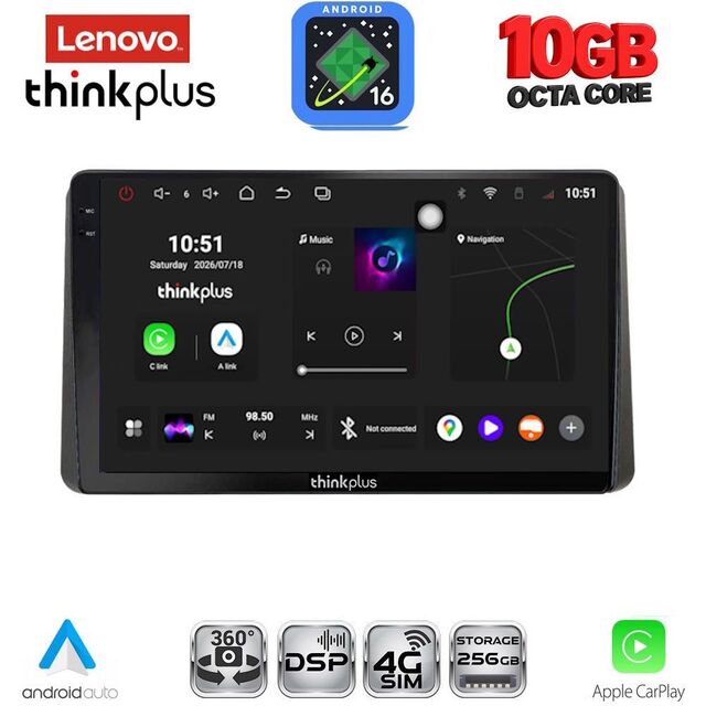 LENOVO LTM 11328_CPA (10inc) MULTIMEDIA TABLET for KIA SPORTAGE mod. 2021+