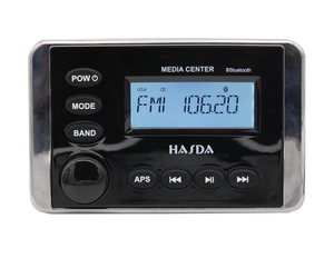HASDA H-336 ΠΗΓΗ ΗΧΟΥ 4X50W ΜΕ ΡΑΔΙΟΦΩΝΟ/USB/BLUETOOTH (ΑΔΙΑΒΡΟΧΟ/ΜΑΥΡΟ)