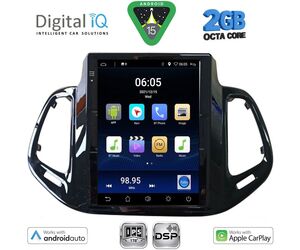DIGITAL IQ BXF 5878_CPAA TESLA STYLE for JEEP COMPASS mod. 2017-2021