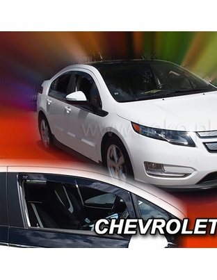 ΑΝΕΜΟΘΡΑΥΣΤΕΣ ΓΙΑ CHEVROLET VOLT 5D 2010-2015 ΖΕΥΓΑΡΙ ΑΠΟ ΕΥΚΑΜΠΤΟ ΦΙΜΕ ΠΛΑΣΤΙΚΟ HEKO - 2 ΤΕΜ.