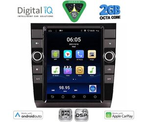 DIGITAL IQ BXF 5904_CPAA TESLA STYLE for AUDI A4 mod. 2002-2008
