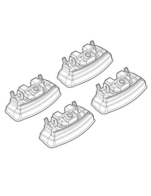 ΑΚΡΑ ΓΙΑ ΜΠΑΡΕΣ NORDRIVE ΓΙΑ MAZDA CX-7 06/07+ KIT