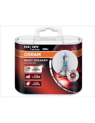 H4 60/55W P43t NIGHTBRAKER UNLIMITED 2ΤΕΜ. KOYTI