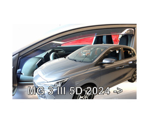 ΑΝΕΜΟΘΡΑΥΣΤΕΣ ΓΙΑ MG MG3 III 5D 2024+ ΣΕΤ ΑΥΤΟΚΙΝΗΤΟΥ ΑΠΟ ΕΥΚΑΜΠΤΟ ΦΙΜΕ ΠΛΑΣΤΙΚΟ HEKO - 4 ΤΕΜ