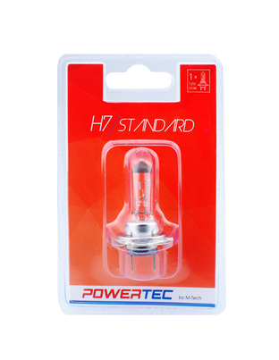H7 12V 55W PX26d POWERTEC STANDARD ΑΛΟΓΟΝΟΥ 1ΤΕΜ.