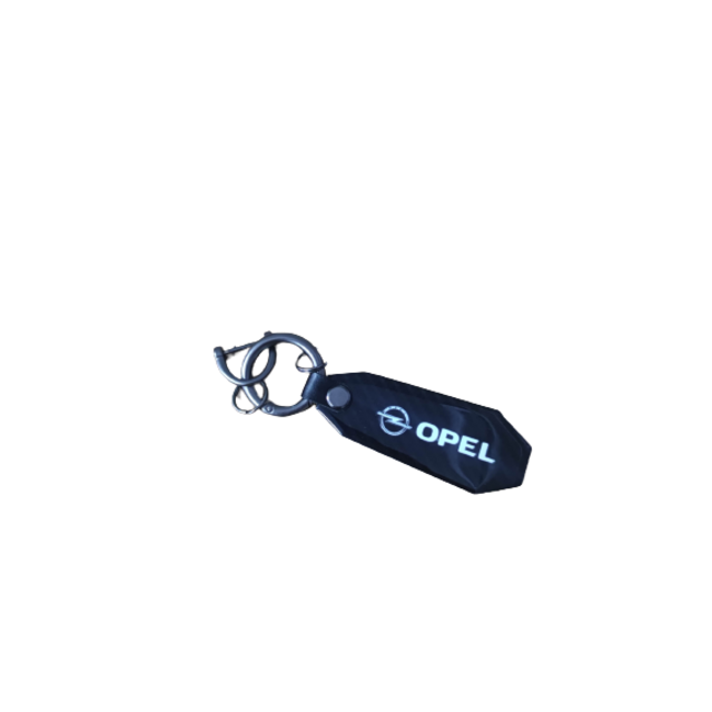 Μπρελόκ κλειδιών μαύρο look carbon - Opel