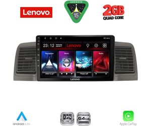 LENOVO LVD 2712GR_CPA (9inc) MULTIMEDIA TABLET for TOYOTA COROLLA mod. 2001-2006 (GREY)