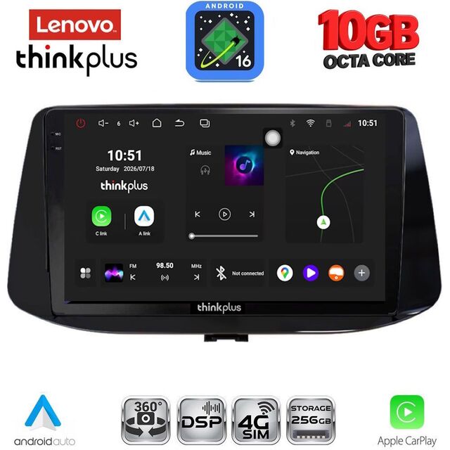 LENOVO LTM 11233_CPA (9inc) MULTIMEDIA TABLET for HYUNDAI i30 mod. 2018-2025