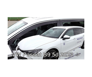 ΑΝΕΜΟΘΡΑΥΣΤΕΣ ΓΙΑ VW PASSAT B9 5D 2023+ ΣΕΤ ΑΥΤΟΚΙΝΗΤΟΥ ΑΠΟ ΕΥΚΑΜΠΤΟ ΦΙΜΕ ΠΛΑΣΤΙΚΟ HEKO - 4 ΤΕΜ.