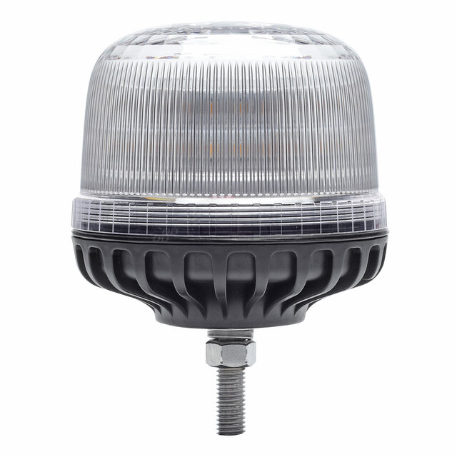 Amio - ΦΑΡΟΣ DIAMONT W25SB ΜΕ ΛΕΥΚΟ ΚΑΠΑΚΙ 12/24V 24xSMD LED ΠΟΡΤΟΚΑΛΙ ΒΙΔΩΤΟΣ 154x126mm - 1 ΤΕΜ. (03339/AM)