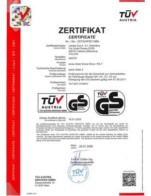 ΑΛΥΣΙΔΕΣ ΧΙΟΝΙΟΥ RX-7 7MM GR12.5 LAMPA - 2 ΤΕΜ.