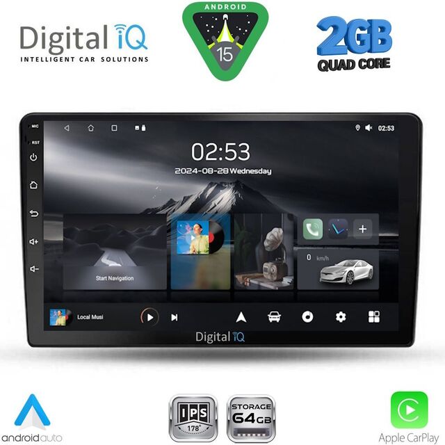 DIGITAL IQ RSD 1656_CPA (9inc) MULTIMEDIA TABLET for SSANGYONG REXTON mod. 2002-2006