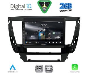 DIGITAL IQ RSD 1447S_CPA (9inc) MULTIMEDIA TABLET for MITSUBISHI PAJERO SPORT mod. 2020-2026