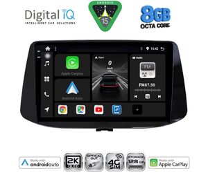 DIGITAL IQ BXK 20233_CPAA (9inc) MULTIMEDIA TABLET for HYUNDAI i30 mod. 2018-2025