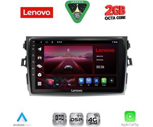 LENOVO LVF 5713_CPA (9inc) MULTIMEDIA TABLET for TOYOTA COROLLA 4D mod. 2006-2012