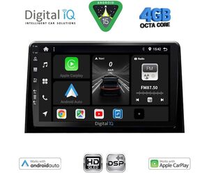 DIGITAL IQ BXF 16082_CPAA (10inc) MULTIMEDIA TABLET for CITROEN BERLINGO – OPEL COMBO – PEUGEOT PARTNER – TOYOTA PROACE mod. 2018-2026 - FIAT DOBLO mod. 2022-2026