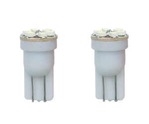 T10 W5W 12V ΛΑΜΠΑ ΜΕ 6LED SUPER WHITE CAN-BUS 2ΤΕΜ.
