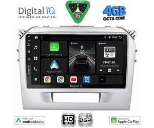 DIGITAL IQ BXF 16697SL_CPAA (9inc) MULTIMEDIA TABLET for SUZUKI VITARA mod. 2016-2025 (SILVER)