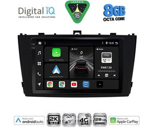DIGITAL IQ BXK 20705BL_CPAA (9inc) MULTIMEDIA TABLET for TOYOTA AVENSIS (T27) mod. 2009-2015 (BLACK)