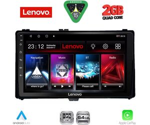 LENOVO LVD 2703_CPA (9inc) MULTIMEDIA TABLET for TOYOTA AURIS mod. 2015-2021 – AYGO X mod. 2022-2026 – COROLLA mod. 2017-2019