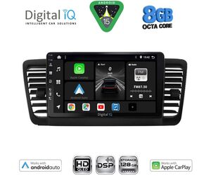 DIGITAL IQ BXF 18665_CPAA (9inc) MULTIMEDIA TABLET for SUBARU LEGACY - OUTBACK mod. 2002-2008