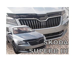ΑΝΕΜΟΘΡΑΥΣΤΗΣ ΚΑΠΩ ΑΥΤΟΚΙΝΗΤΟΥ ΓΙΑ SKODA SUPERB 3 2015+ ΑΠΟ ΕΥΚΑΜΠΤΟ ΦΙΜΕ ΠΛΑΣΤΙΚΟ HEKO - 1 ΤΕΜ.