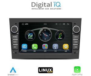 DIGITAL IQ BLA 019BL_CPA (7" DECK) MULTIMEDIA LINUX SYSTEM for OPEL ALL mod. 2003-2014 (GLOSS BLACK)