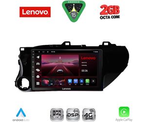 LENOVO LVF 5721_CPA (10inc) MULTIMEDIA TABLET for TOYOTA HILUX mod. 2017-2026