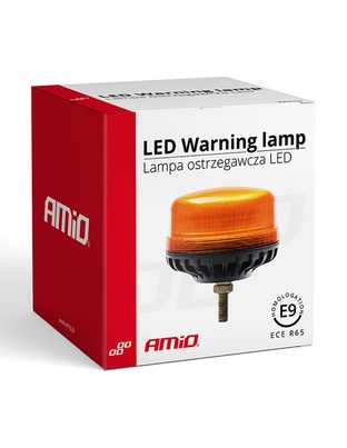 Amio - ΦΑΡΟΣ W03SB 12V/24V 36LED ΒΙΔΩΤΟΣ (ΜΟΝΗ ΒΙΔΑ) ΠΟΡΤΟΚΑΛΙ IP56 - 1 ΤΕΜ. (02294/AM)
