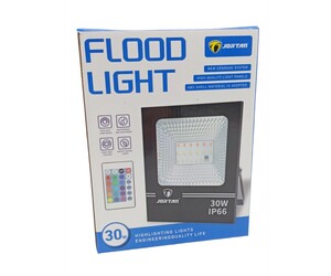 LED ΠΡΟΒΟΛΕΑΣ 30W/RGB/220V JGTGD-TP30WRGB
