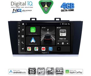 DIGITAL IQ BXK 19668_CPAA (9inc) MULTIMEDIA TABLET for SUBARU LEGACY - OUTBACK mod. 2014-2019