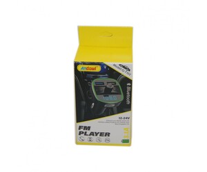 BLUETOOTH FM PLAYER 12-24V ANDOWL Q-T102