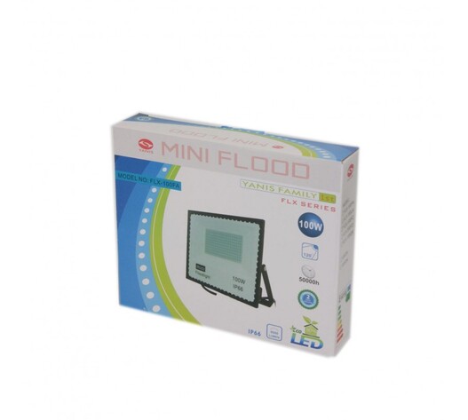 ΠΡΟΒΟΛΕΑΣ ecoLED 100W 9000lumen GE-FLX-100LA