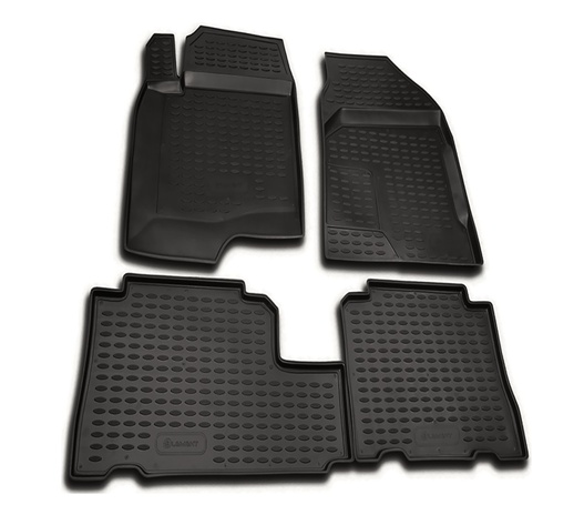 ΠΑΤΑΚΙΑ ΣΕ ΣΚΑΦΗ TPE ΛΑΣΤΙΧΟ ΓΙΑ CHEVROLET CAPTIVA 5D 2006-2011  ΣΕ ΜΑΥΡΟ ΧΡΩΜΑ NOVLINE - 4 ΤΕΜ.