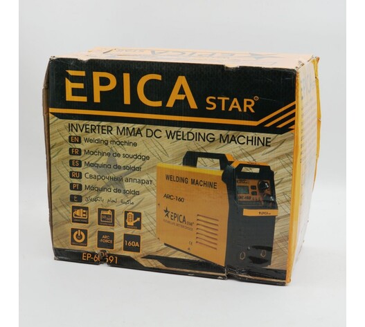 ΗΛΕΚΤΡΟΚΟΛΛΗΣΗ INVERTER 160A EPICA STAR TO-EP-60591