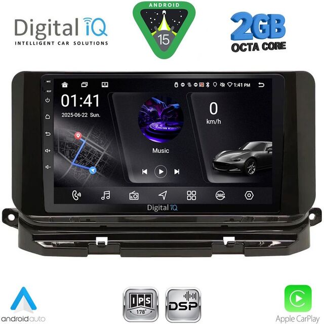 DIGITAL IQ RSF 4598_CPA (10inc) MULTIMEDIA TABLET for SKODA OCTAVIA 8 mod. 2021-2026
