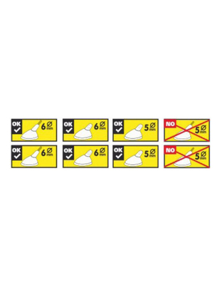 ΚΕΡΑΙΑ ΟΡΟΦΗΣ MULTI-FIT SYSTEM (ΜΑΥΡΗ - UNIVERSAL - 22cm)