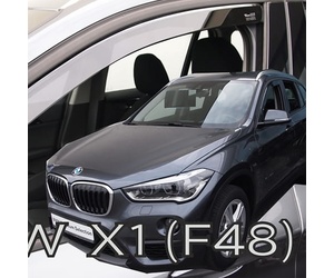 ΑΝΕΜΟΘΡΑΥΣΤΕΣ ΓΙΑ BMW X1 F48 5D 2015-2021 ΖΕΥΓΑΡΙ ΑΠΟ ΕΥΚΑΜΠΤΟ ΦΙΜΕ ΠΛΑΣΤΙΚΟ HEKO - 2 ΤΕΜ.