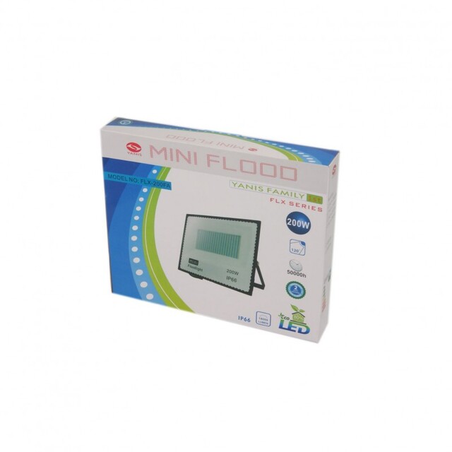 ΠΡΟΒΟΛΕΑΣ ecoLED 200W 18000lumen GE-FLX-200LA