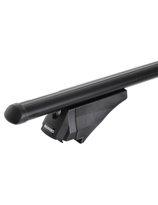 MENABO ΜΠΑΡΕΣ ΟΡΟΦΗΣ ΑΛΟΥΜΙΝΙΟΥ TIGER BLACK 118.5 cm ΣΕ ΜΑΥΡΟ ΧΡΩΜΑ ΓΙΑ Volkswagen T-Roc (A1) 5 doors 2018> ΜΕ FLUSH ή RAISED RAILS - 2 ΤΕΜ. (8590/MB)